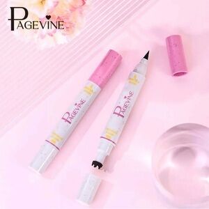 Pagevine Dual Tip Freckle Pen & Liquid Liner Pen Natural Brown